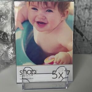 Acrylic Self Standing Frame w/ card holder